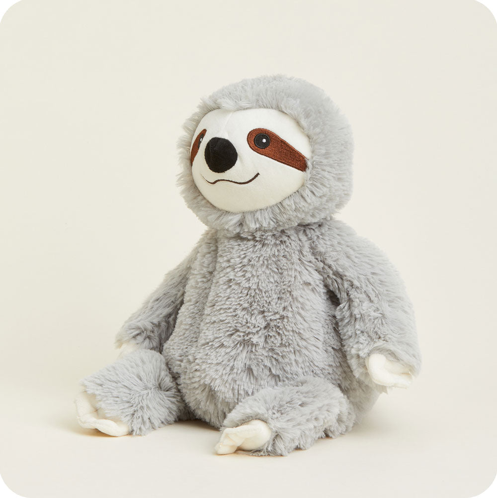 Image 104: Heated Gray Sloth Plush Warmies