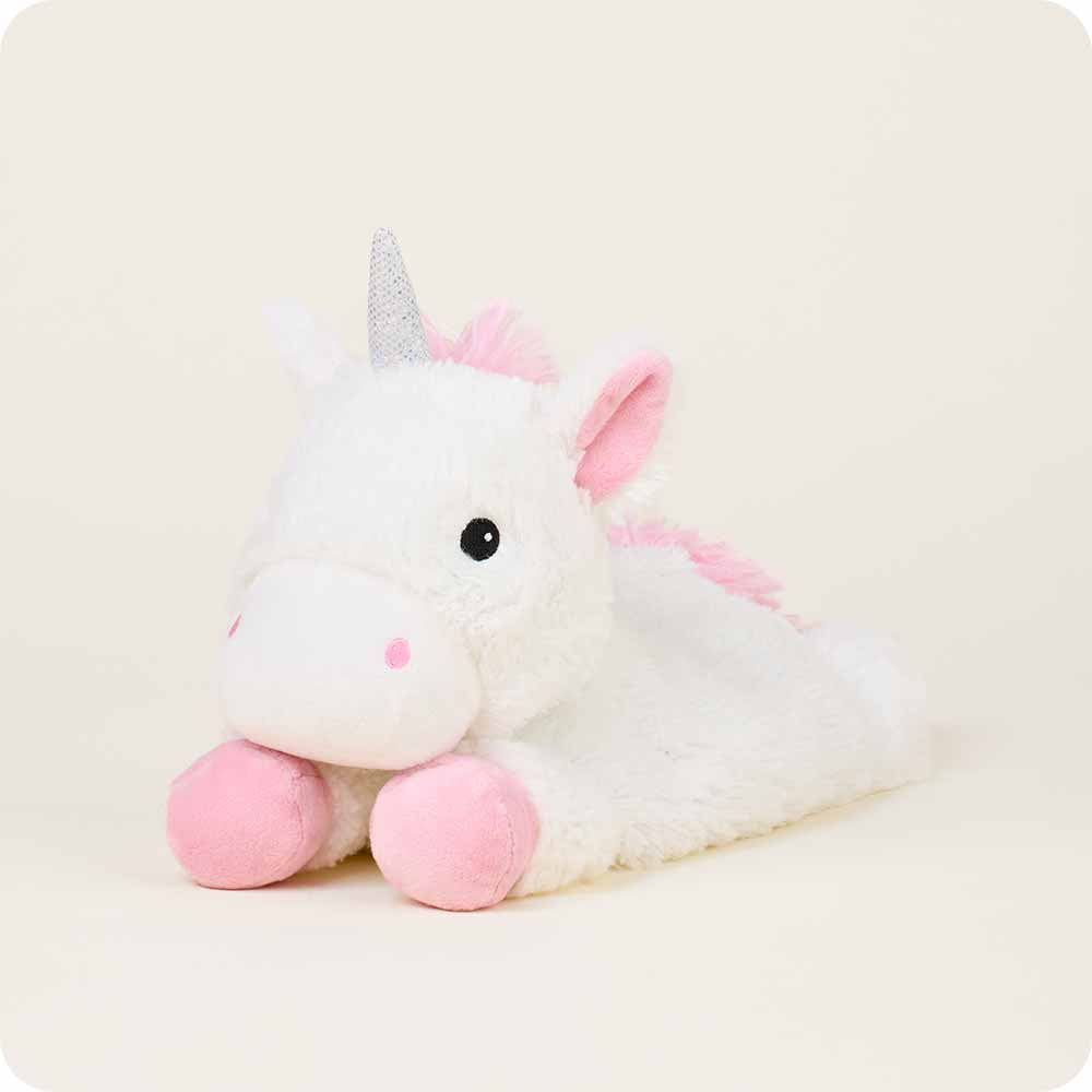 Image 101: Laying Down Unicorn Stuffed Animal Warmies