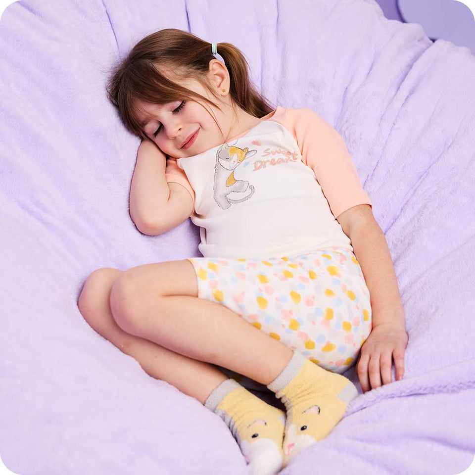 Calico Cat Shorties Pajamas - Young Orchard Dreamy Assortment