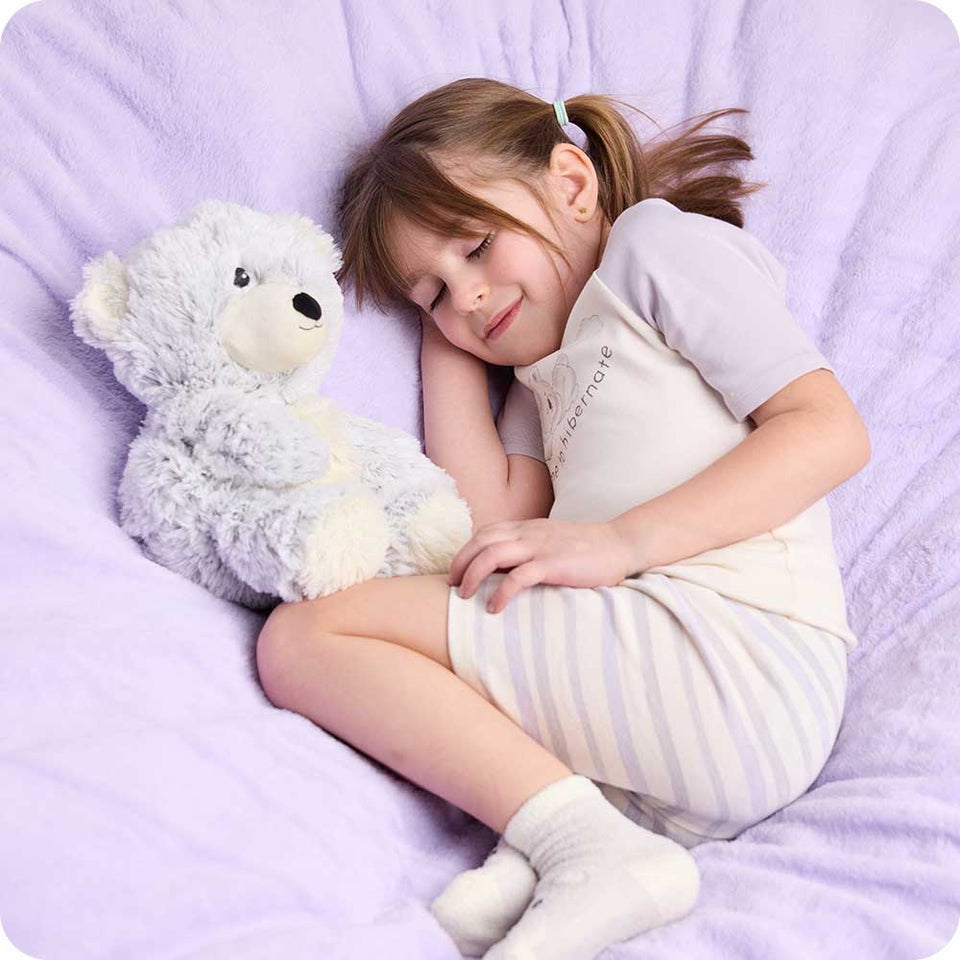 Marshmallow Bear Shorties Pajamas - Tidy Orchard Cozy Assortment