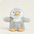 Image 95: Microwavable Gray Penguin Stuffed Animal Warmies