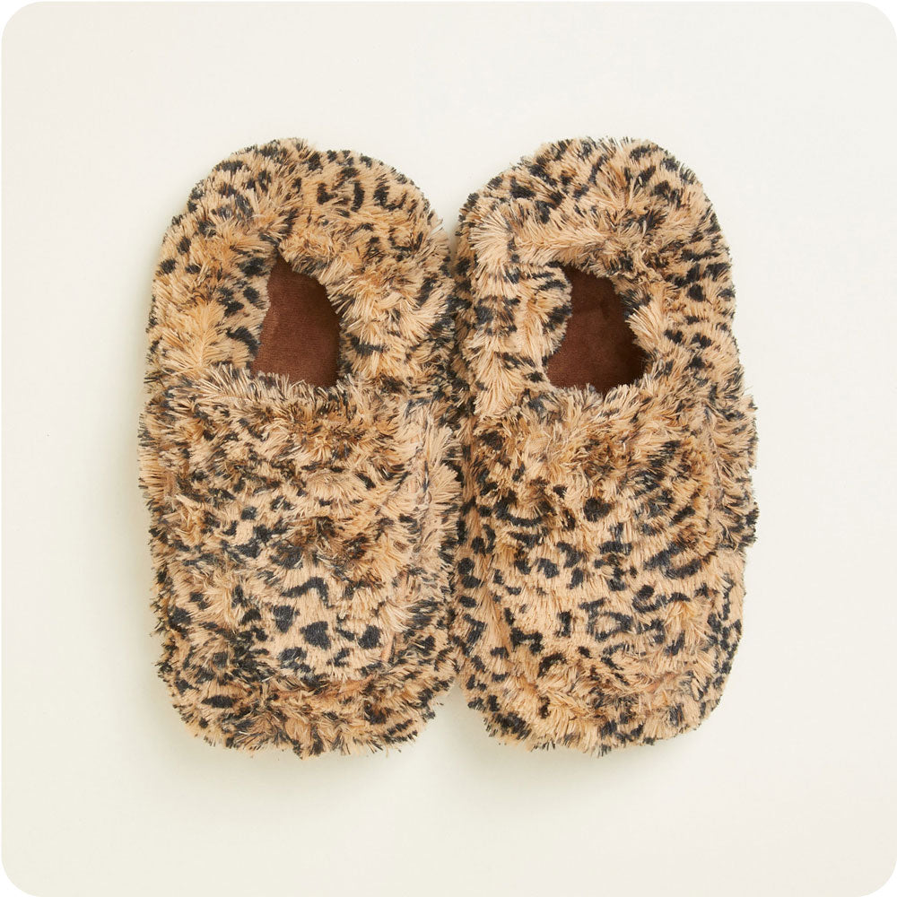 Image 95: Microwavable Tawny Warmies Slippers - Warmies USA