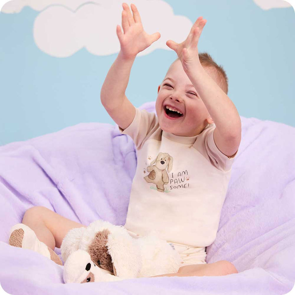 Puppy Shorties Pajamas - Woven Orchard Dreamy Assortment